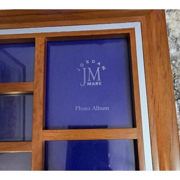 Jordan Mark Wooden Photo Album Frame With Multiple Compartments For Photos - Picture 3 of 9